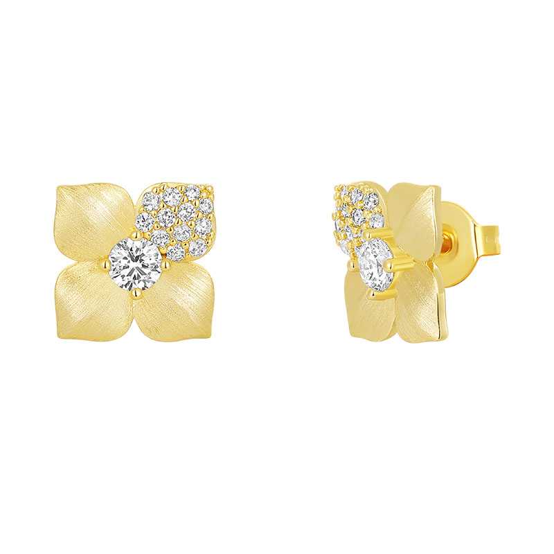 Custom Production of Brass Gold-Plated Luxury Jewelry