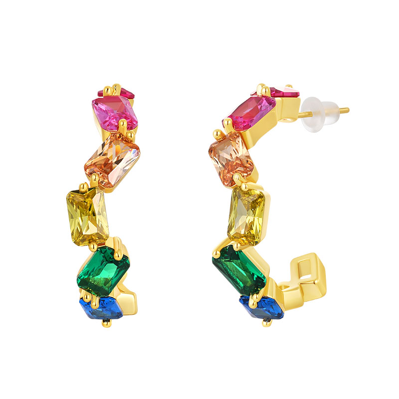 Custom Production of Brass Gold-Plated Luxury Jewelry