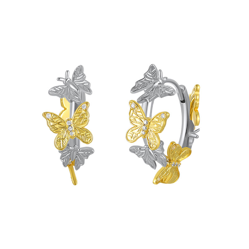 Custom Production of Brass Gold-Plated Luxury Jewelry