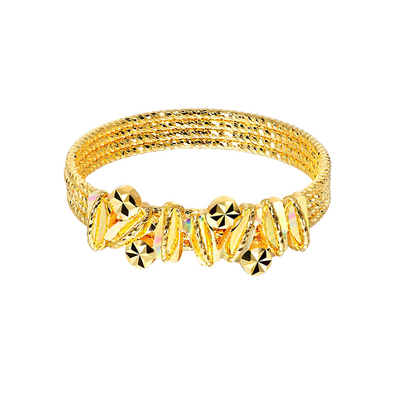 Custom-Made Pure Gold Bracelets Using Traditional Techniques